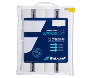 Babolat Tour Original Overgrips 12-Pack White