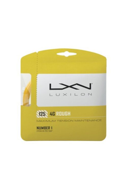 Luxilon 4G Rough 125 - Tennis Topia - Best Sale Prices and Service