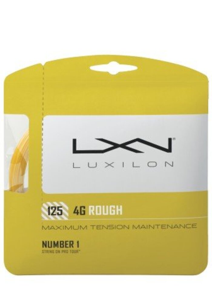 Luxilon 4G Rough 125 - Tennis Topia - Best Sale Prices and Service