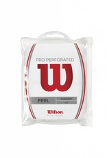 Wilson Pro Overgrip Perforated 12pk White