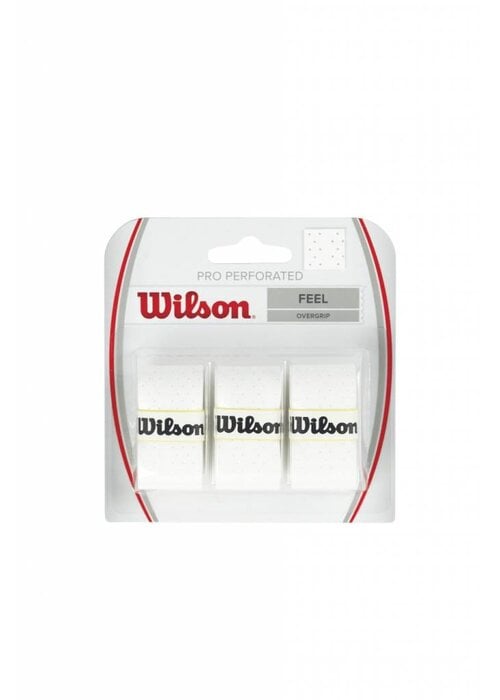 Wilson Pro Overgrip Perforated 3 pack(Various Colors)