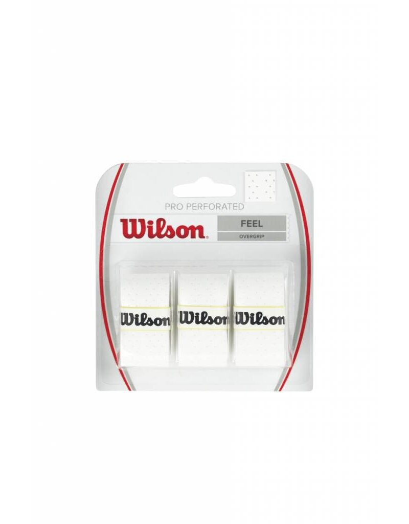 Wilson Pro Overgrip Perforated 3 pack(Various Colors)