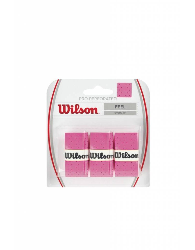 Wilson Pro Overgrip Perforated 3 pack(Various Colors)