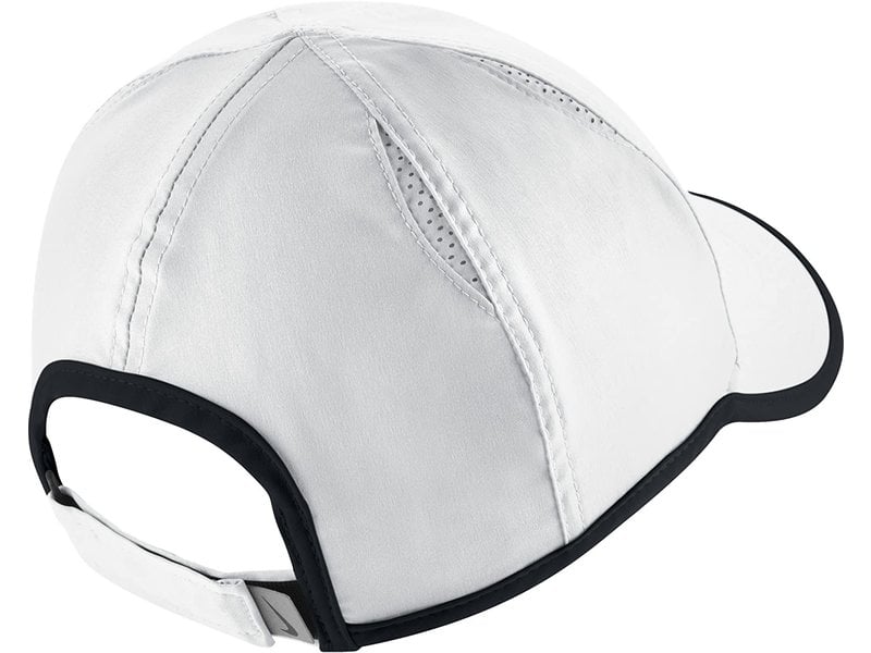 Nike Aerobill Featherlight Unisex Tennis Hat White/Black