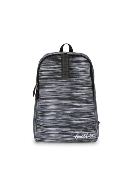 Ame & Lulu Drop Shot Pickleball Backpack Black Grunge