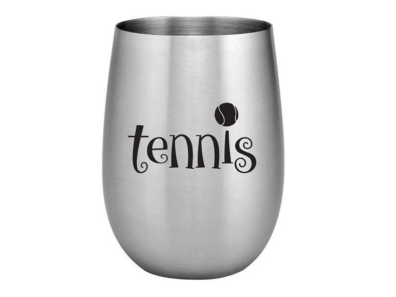 Stainless Steel Stemless Wine Glass Tennis/Ball