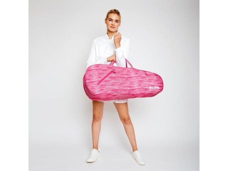 Ame & Lulu Pink Grunge 3 Racquet Bag