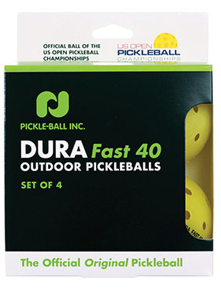 DuraFast 40 Outdoor Pickleball x4 Green