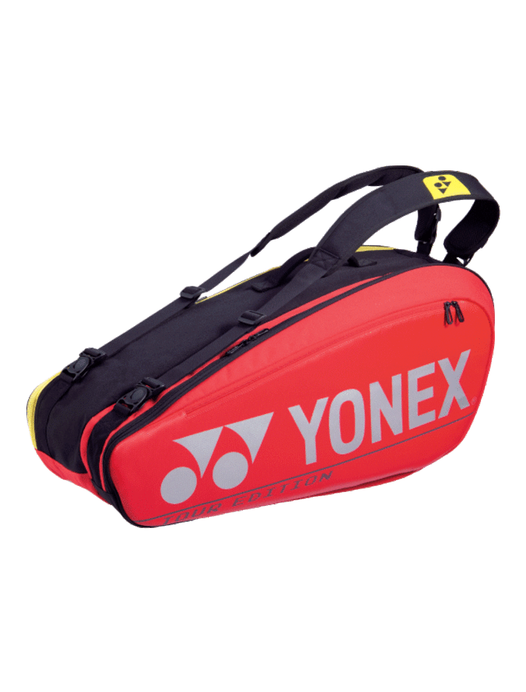 Yonex Pro Racquet 6 Pack Bag Red