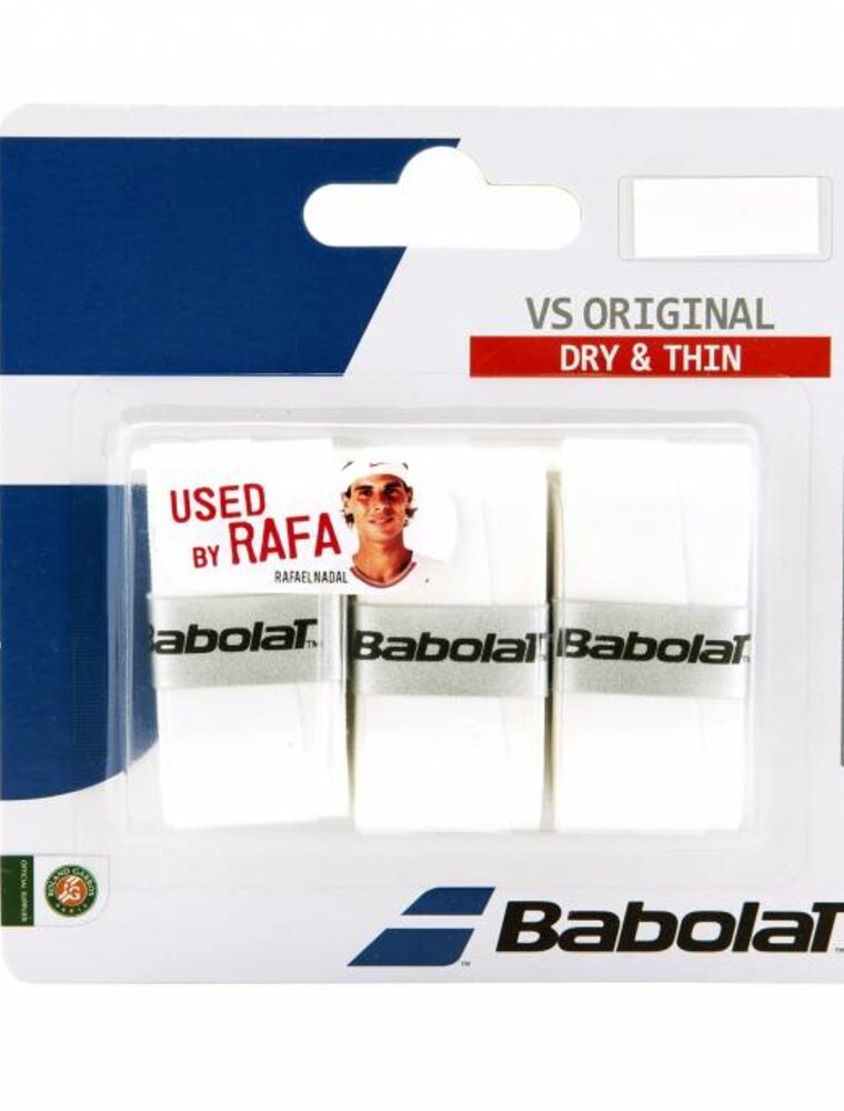Babolat VS Original Overgrip 3 pack (Various Colors)