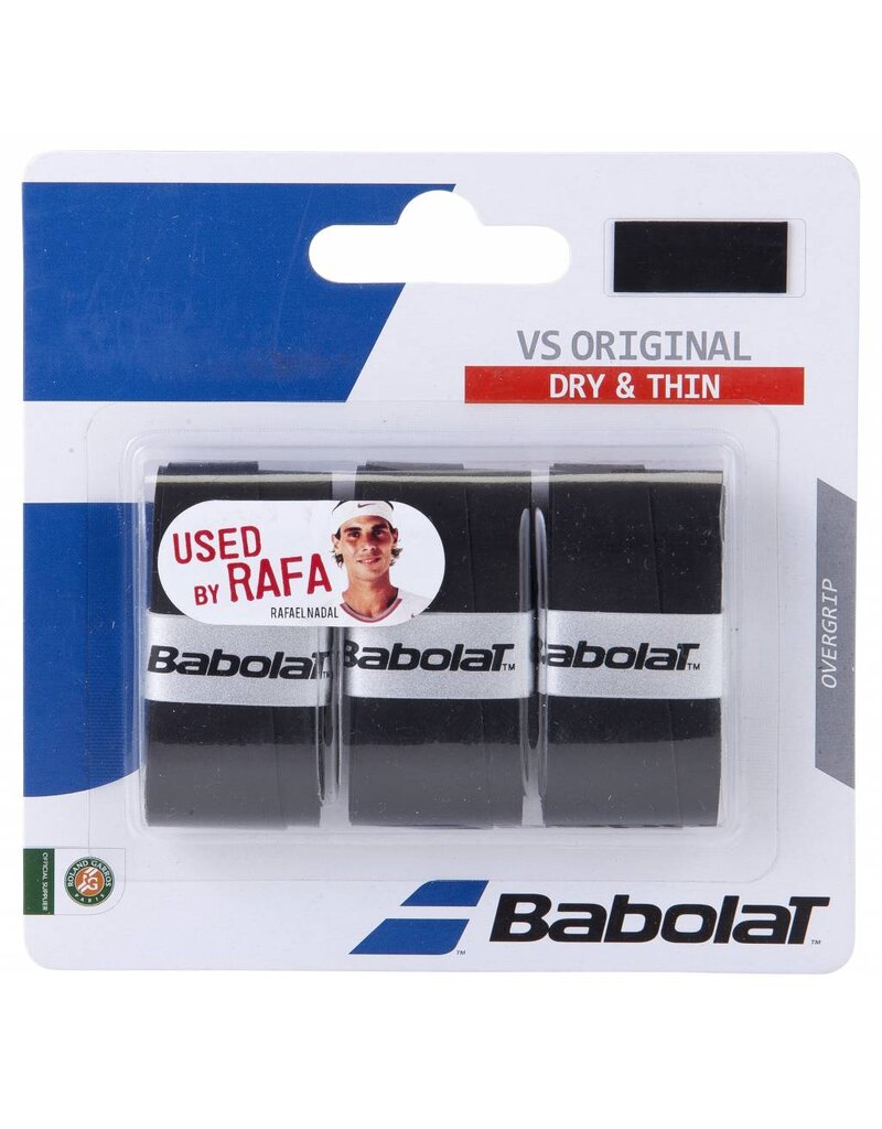 Babolat VS Original Overgrip 3 pack (Various Colors)