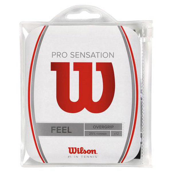 wilson pro overgrip comfort 12 pack white