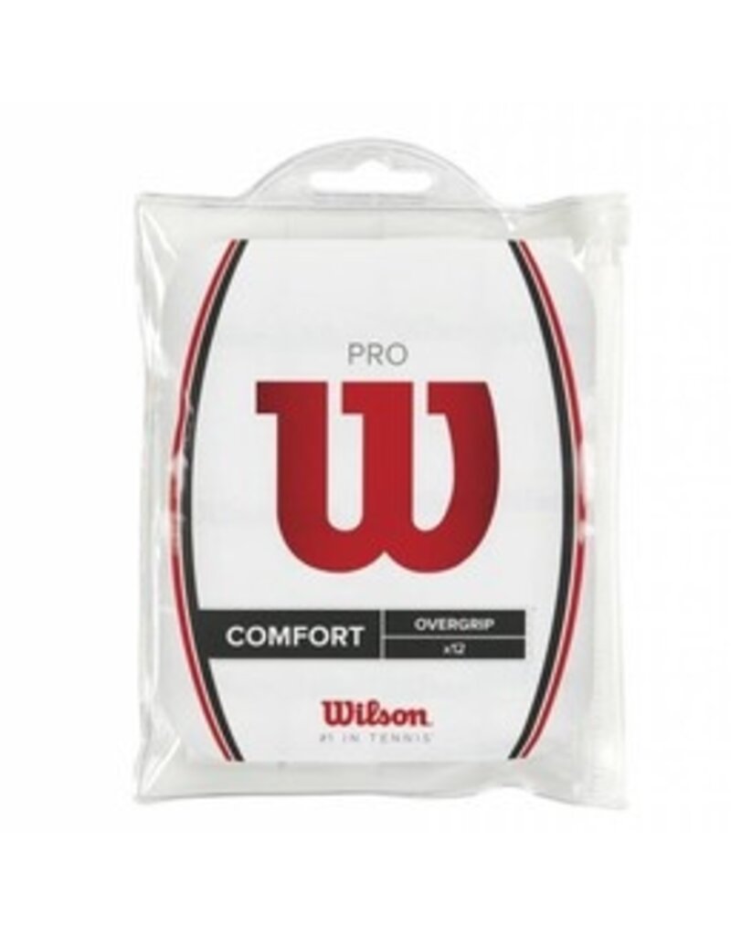 Wilson Pro Overgrip 12 pack White