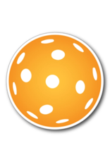 Racquet Inc PickleBall Car Magnet Orange