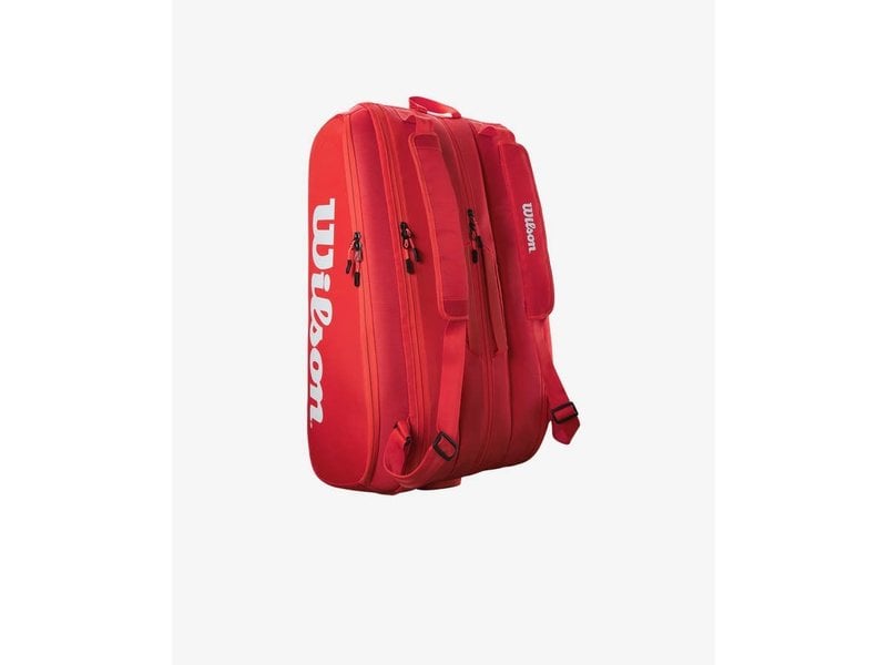 Wilson Super Tour 15 Pack Tennis Bag Red