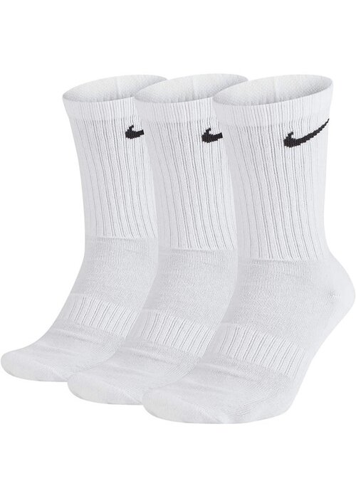 Nike Everyday Cushion Crew Sock White 3 Pack L