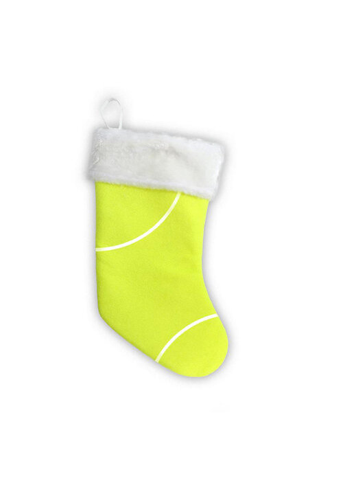 Tennis Christmas Stocking