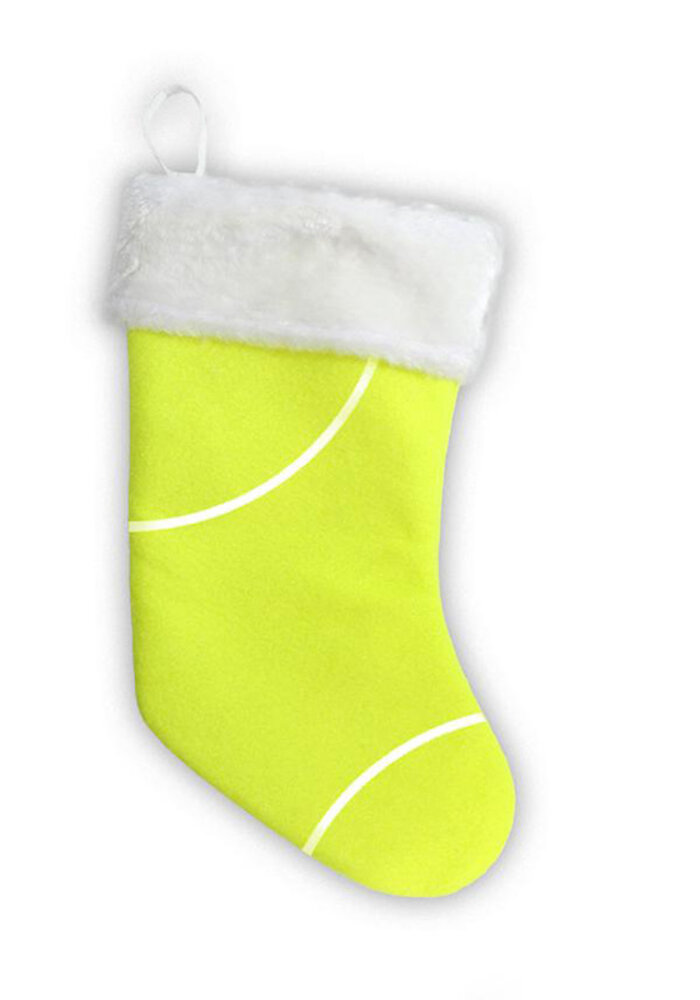 Tennis Christmas Stocking