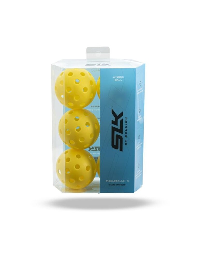 Selkirk SLK Pickleball Hybrid Ball 6 Pack