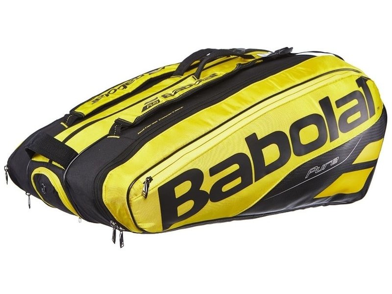 Babolat RH X 12 Pure Aero Yellow/Black Tennis Bag