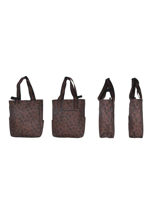 Maggie Mather Tennis Tote Leopard