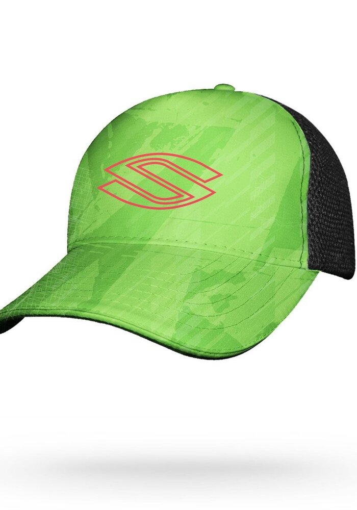 Electrify Sport Trucker Performance Hat- Volt Green
