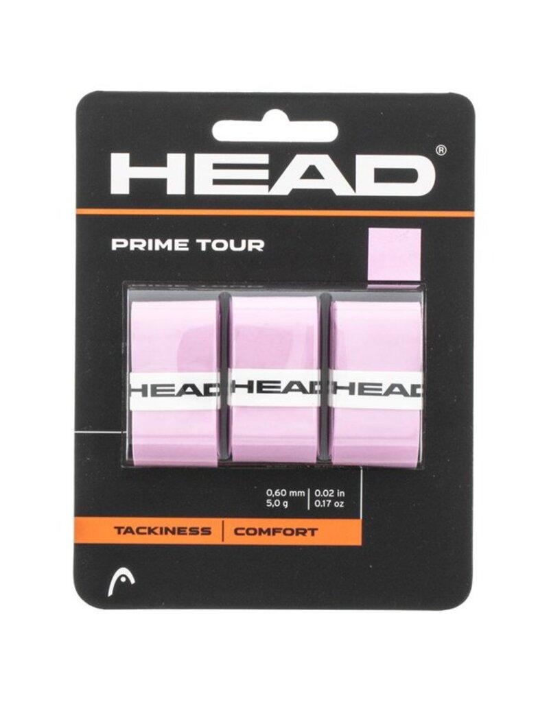 Head Prime Tour Overgrip 3 pack (Various Colors)