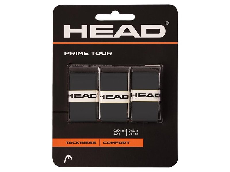 Head Prime Tour Overgrip 3 pack (Various Colors)