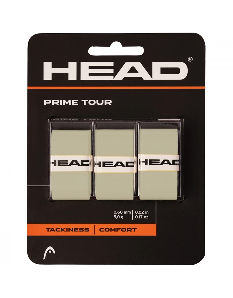Head Prime Tour Overgrip 3 pack (Various Colors)