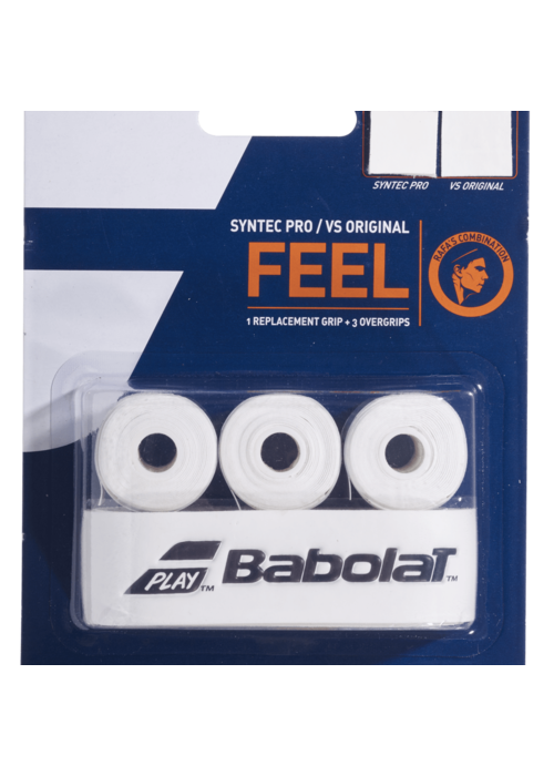 Babolat Syntec Pro / VS Original Grip White
