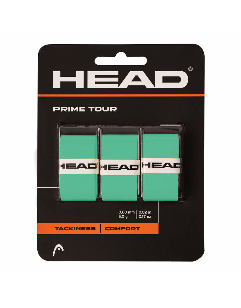 Head Prime Tour Overgrip 3 pack (Various Colors)