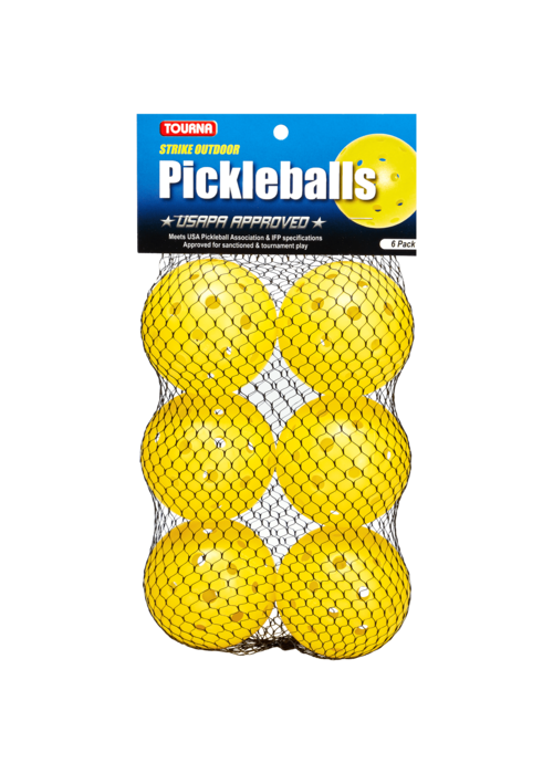Tourna Strike outdoor Pickleball 6 pack