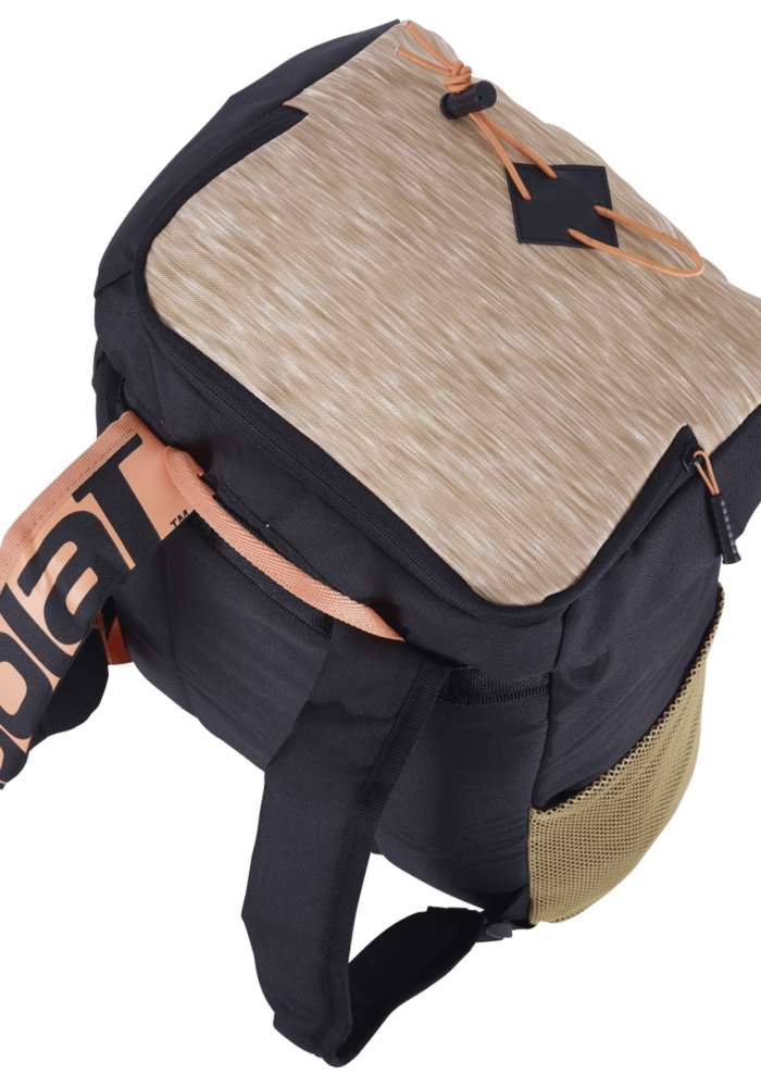 BP Classic Black Beige Tennis Bag