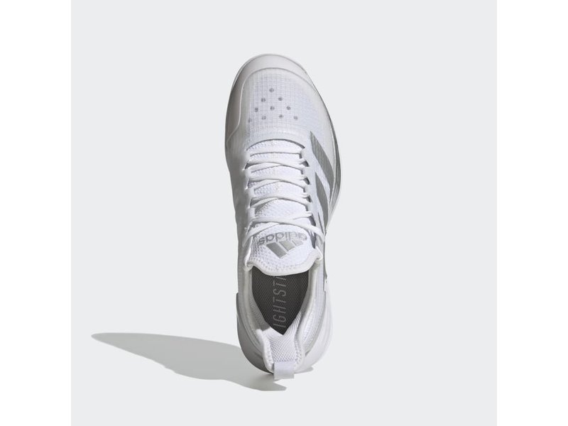 Adidas adizero Ubersonic 4 White/Silver Women's Shoe