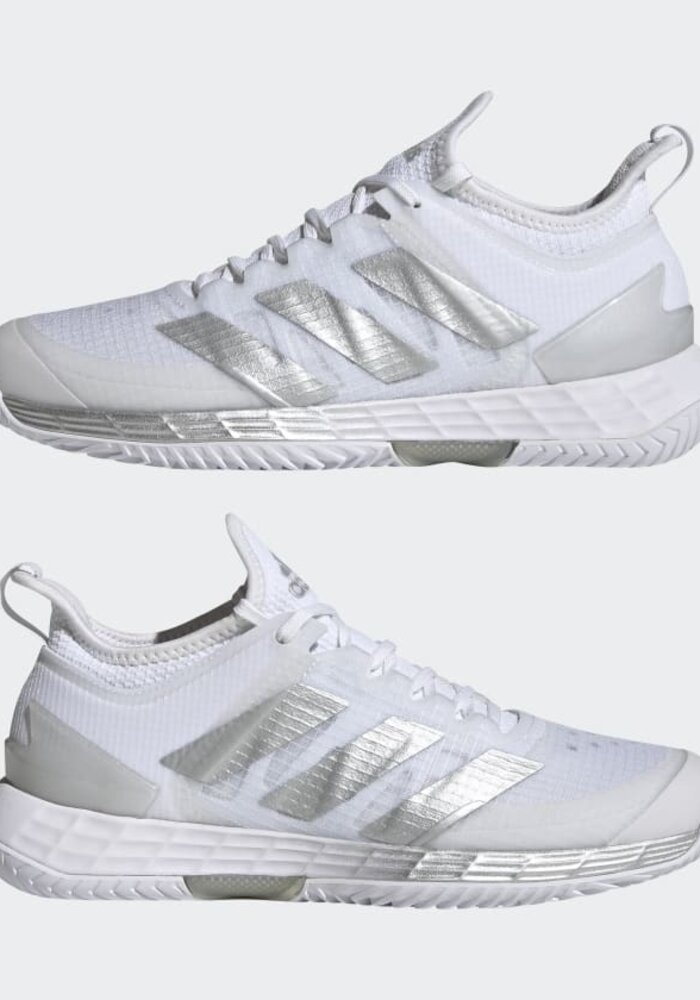 adizero Ubersonic 4 White/Silver Women's Shoe