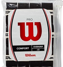 Wilson Pro Overgrip 12 pack Black