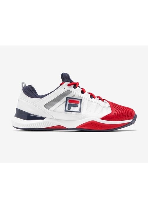 Fila Speedserve Men's Tennis Shoe White/Red/Navy