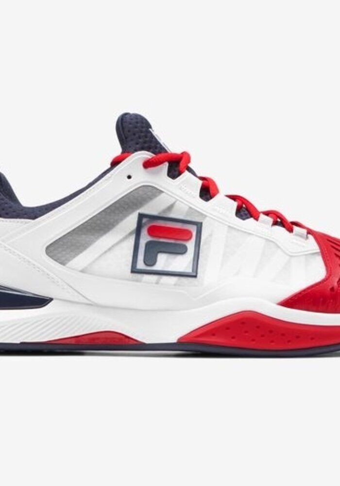 Speedserve Men's Tennis Shoe White/Red/Navy