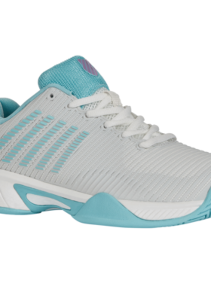 Hypercourt Express 2 Bright White/Angel Blue (JR/Kids)