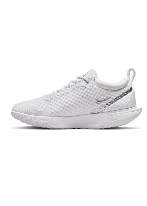 Nike Zoom Court Pro Women's Shoe- White/Silver