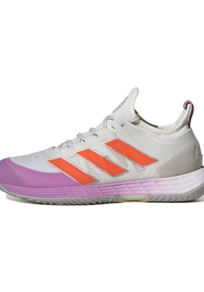 adizero Ubersonic 4 White/Purple/Orange Women's Shoe