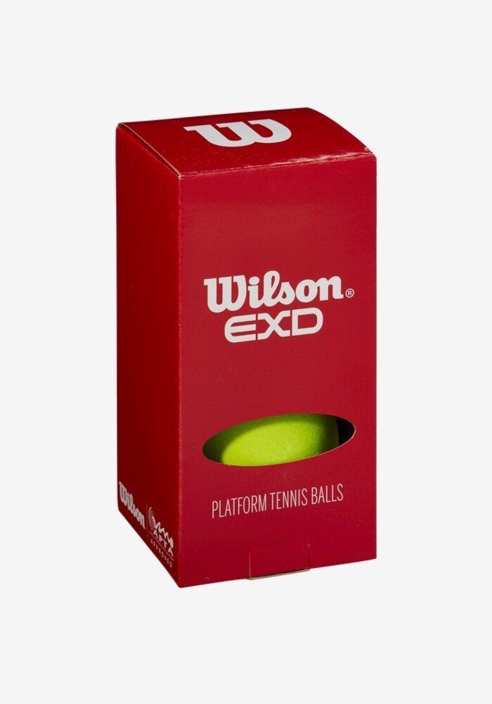 Wilson Platform Balls Yellow 2 Balls