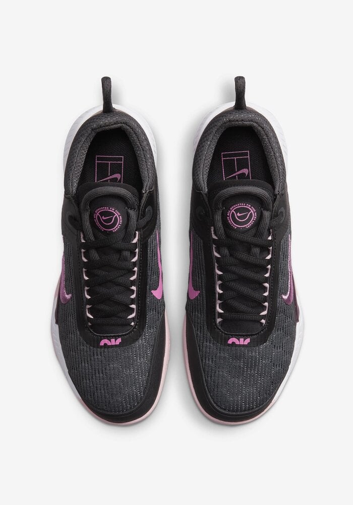 Zoom Court NXT Women's Shoe- Black/Pink