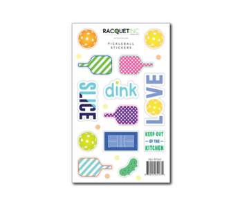 Racquet Inc Pickleball Stickers