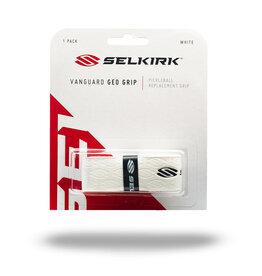 Selkirk Vanguard Geo Pickleball Grip-White