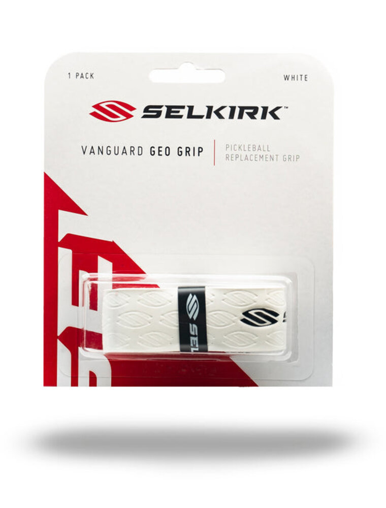Selkirk Vanguard Geo Pickleball Grip-White