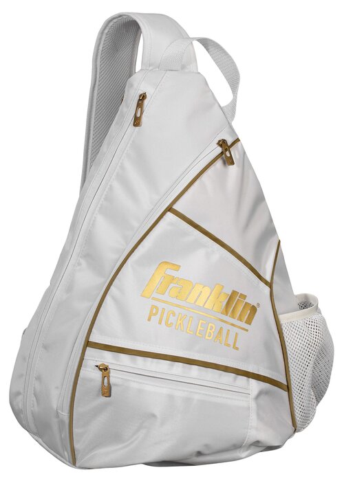 Franklin Pickleball Sling Bag White/Gold