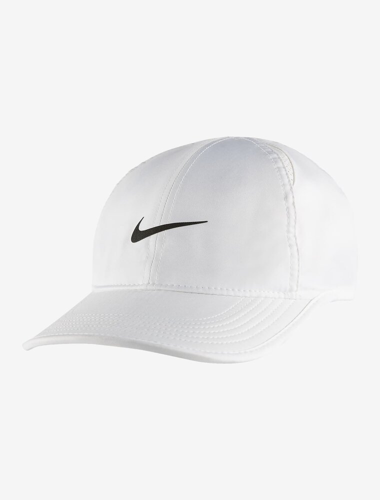 Nike Featherlight Cap White/Black Adult