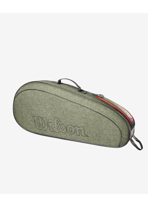 Wilson Team 3 Pack Racquet Bag- Heather Green