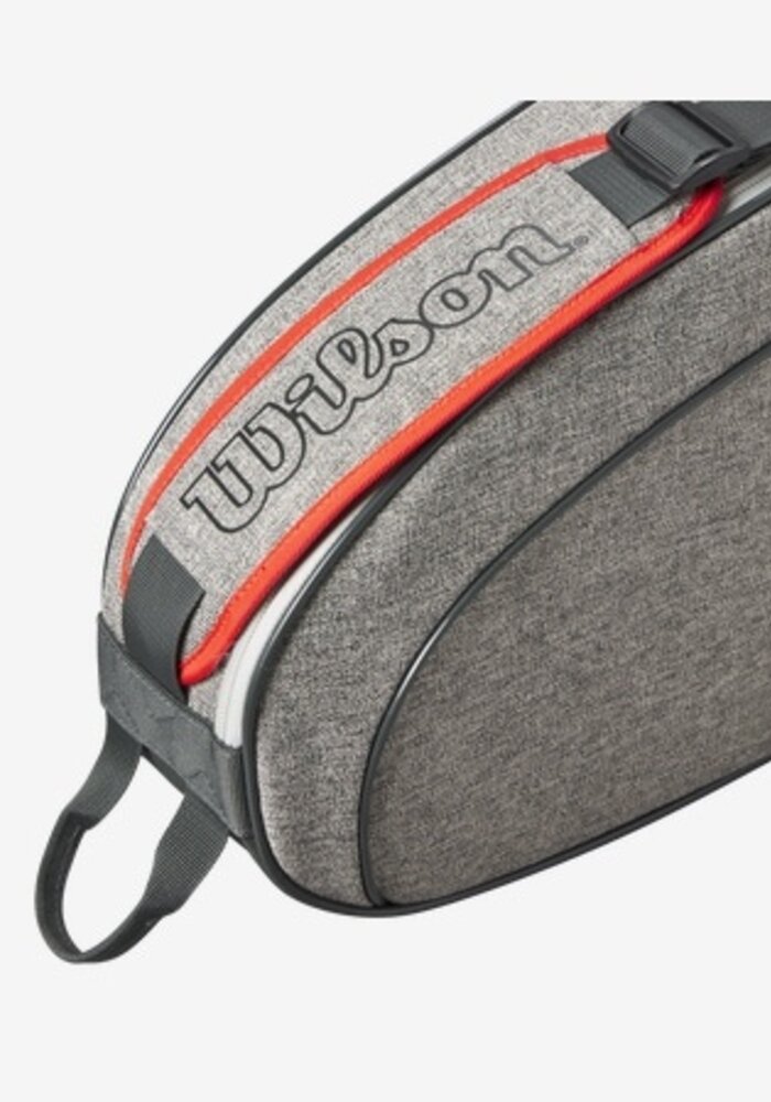 Team 3 Pack Racquet Bag- Heather Grey